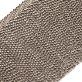 8.25" Oberon Bullion Fringe Trim by Samuel & Sons in Zinc