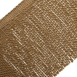 8.25" Oberon Bullion Fringe Trim by Samuel & Sons in Antique Gold