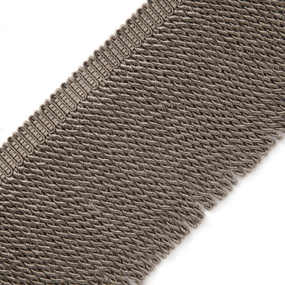 4.75" Oberon Bullion Fringe Trim by Samuel & Sons in Zinc