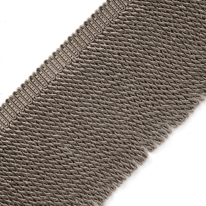 4.75" Oberon Bullion Fringe Trim by Samuel & Sons in Zinc