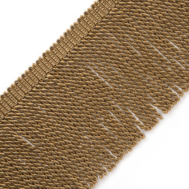 4.75" Oberon Bullion Fringe Trim by Samuel & Sons in Antique Gold