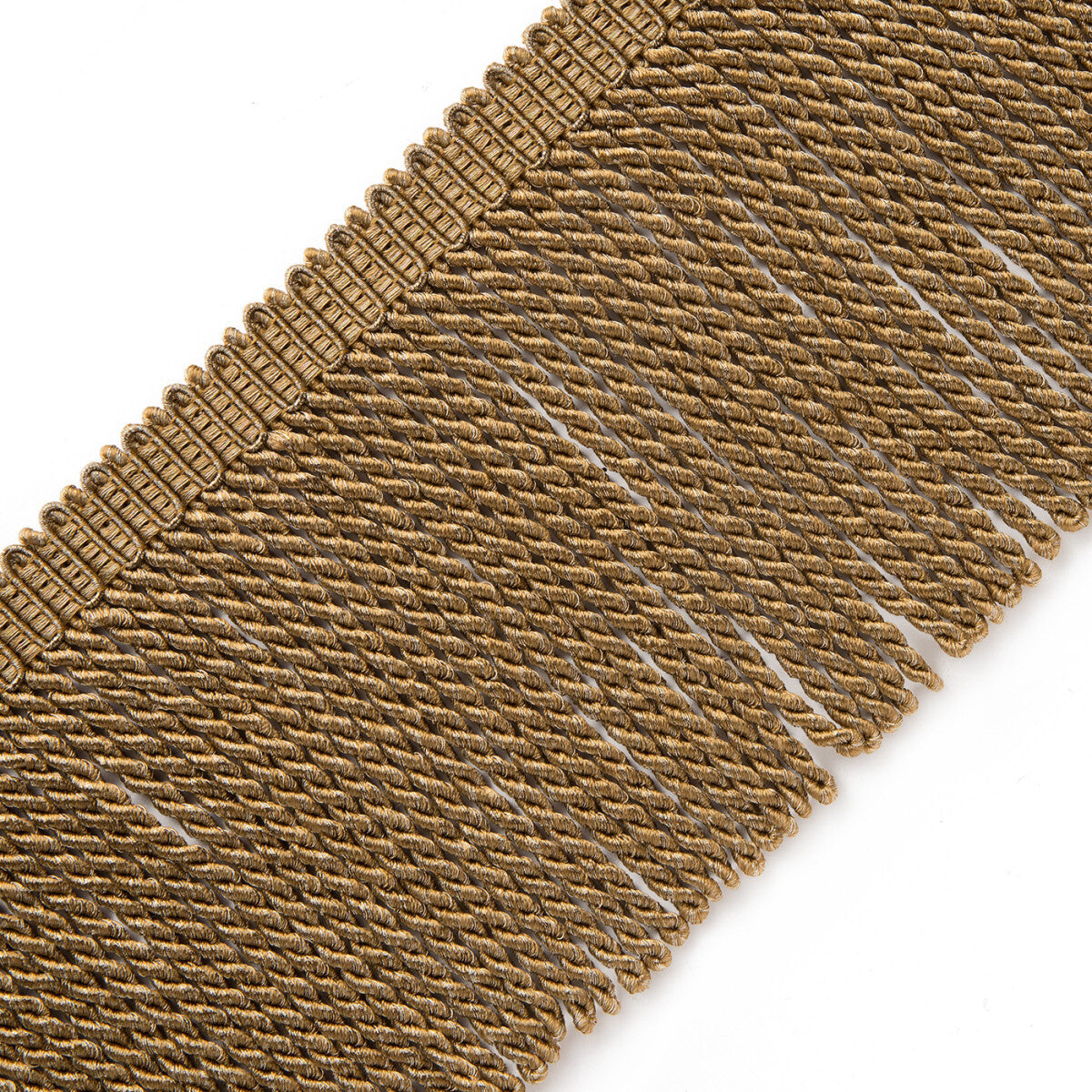 4.75" Oberon Bullion Fringe Trim by Samuel & Sons in Antique Gold