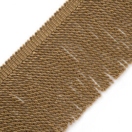 4.75" Oberon Bullion Fringe Trim by Samuel & Sons in Antique Gold