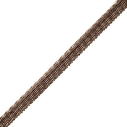 Oberon Woven Cord With Tape Trim by Samuel & Sons in Bronze