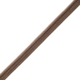 Oberon Woven Cord With Tape Trim by Samuel & Sons in Bronze