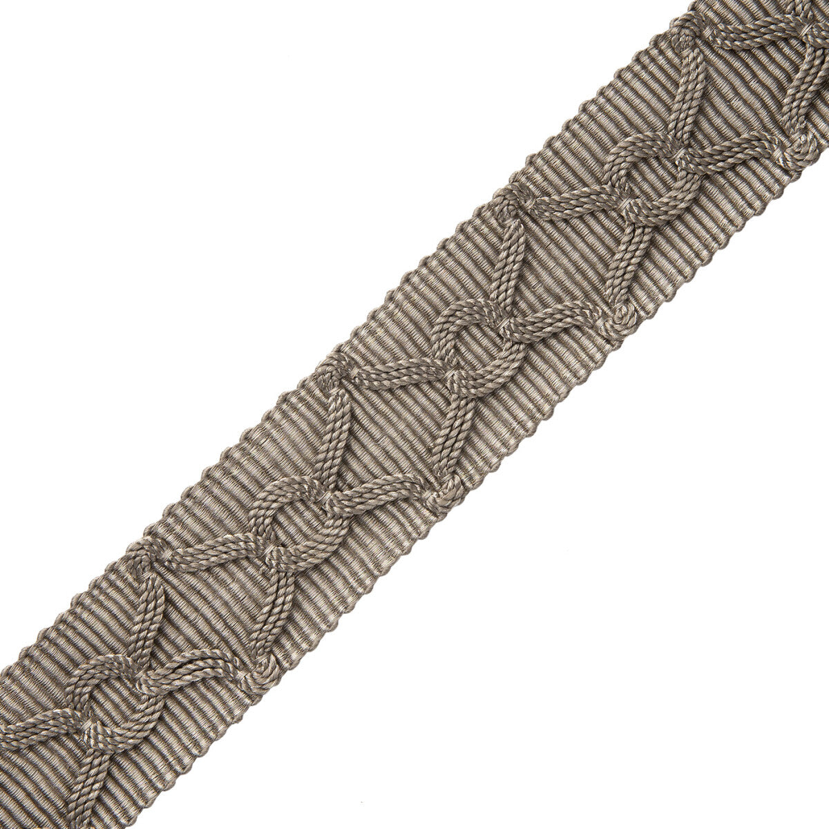 Oberon Braid Trim by Samuel & Sons in Zinc