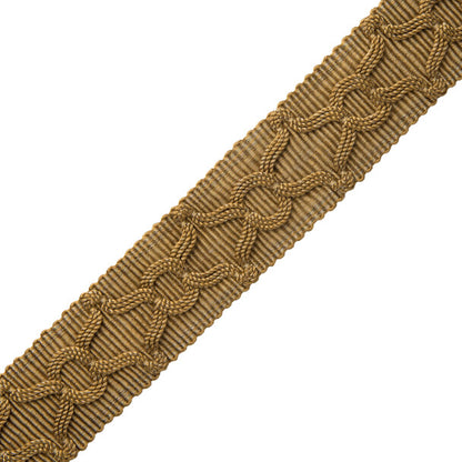 Oberon Braid Trim by Samuel & Sons in Antique Gold