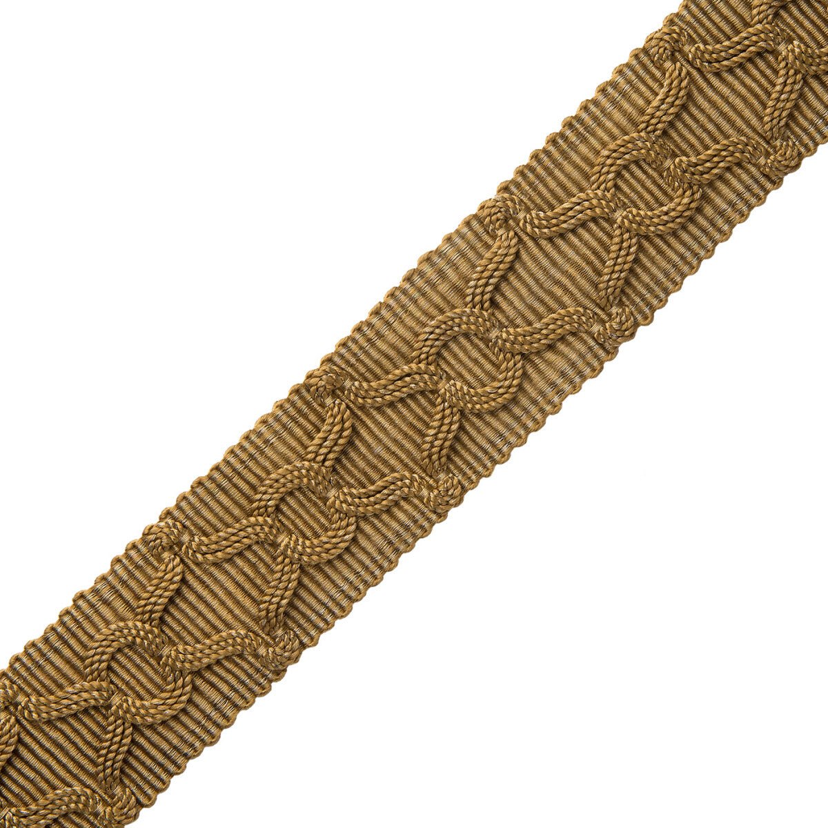 Oberon Braid Trim by Samuel & Sons in Antique Gold