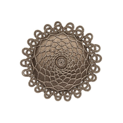 Oberon Rosette by Samuel & Sons in Bronze