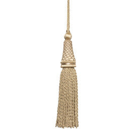 Oberon Key Tassel by Samuel & Sons in White Gold