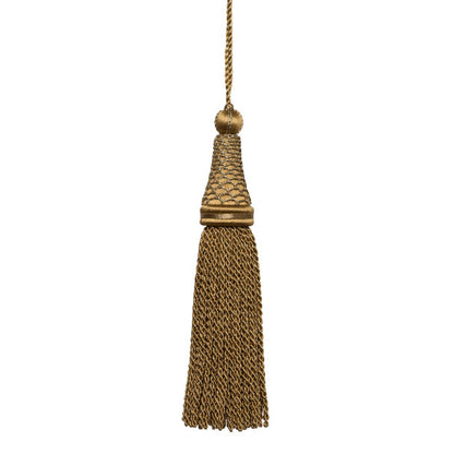 Oberon Key Tassel by Samuel & Sons in Antique Gold