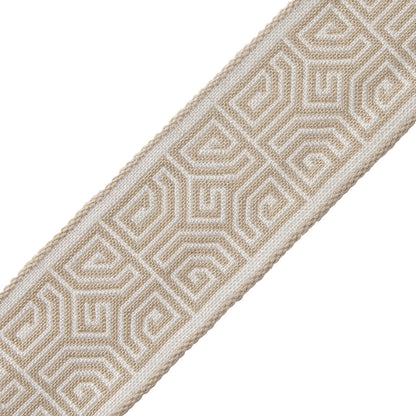 Aztec Border Trim by Samuel & Sons in Sandstone