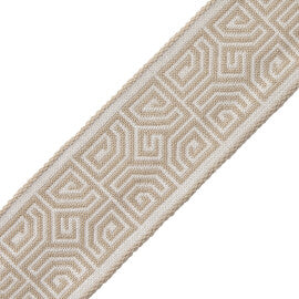 Aztec Border Trim by Samuel & Sons in Sandstone