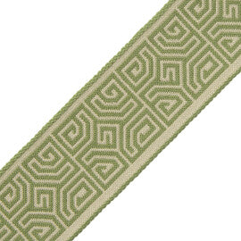 Aztec Border Trim by Samuel & Sons in Avocado