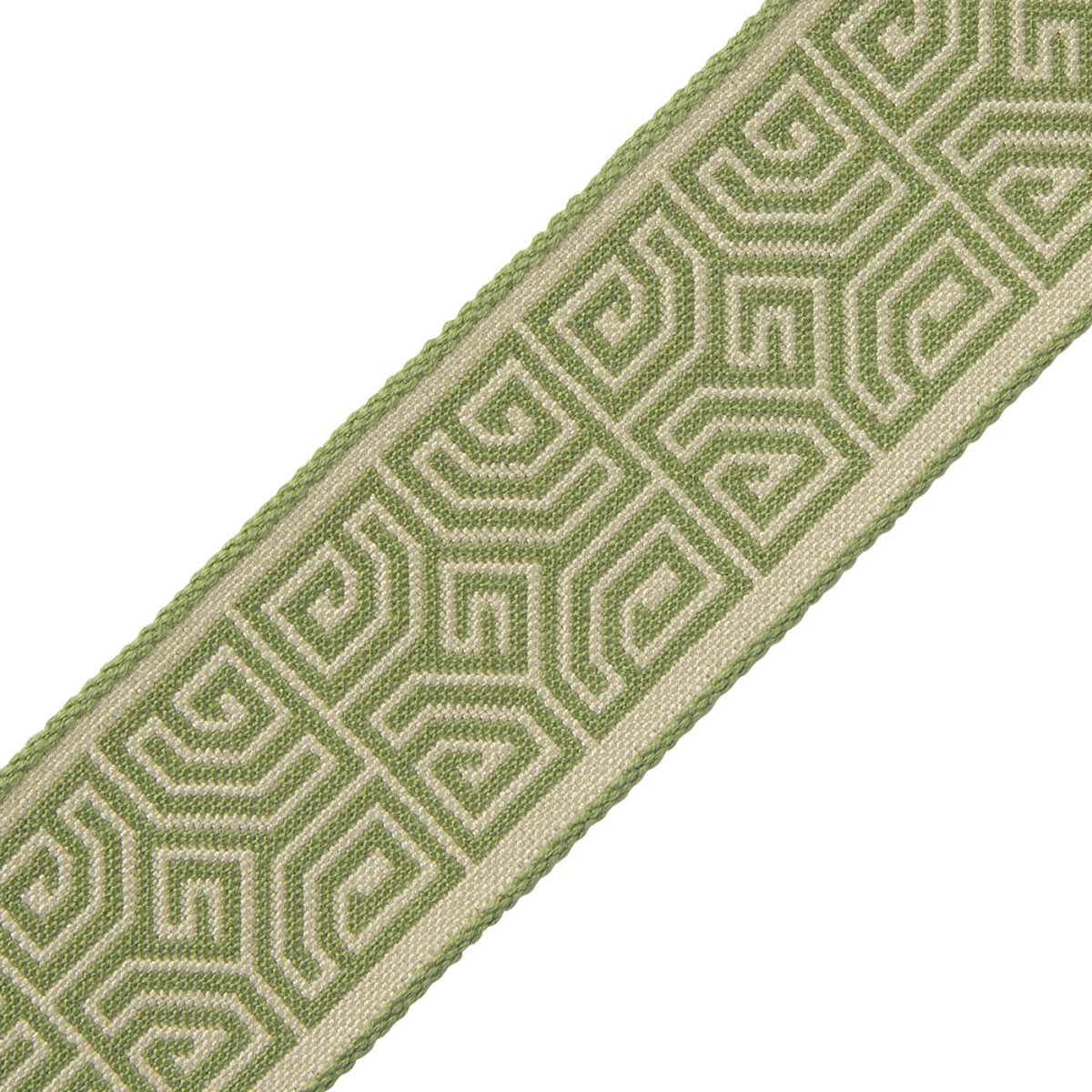 Aztec Border Trim by Samuel & Sons in Avocado