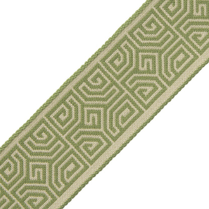 Aztec Border Trim by Samuel & Sons in Avocado