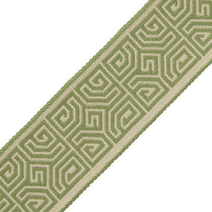 Aztec Border Trim by Samuel & Sons in Avocado