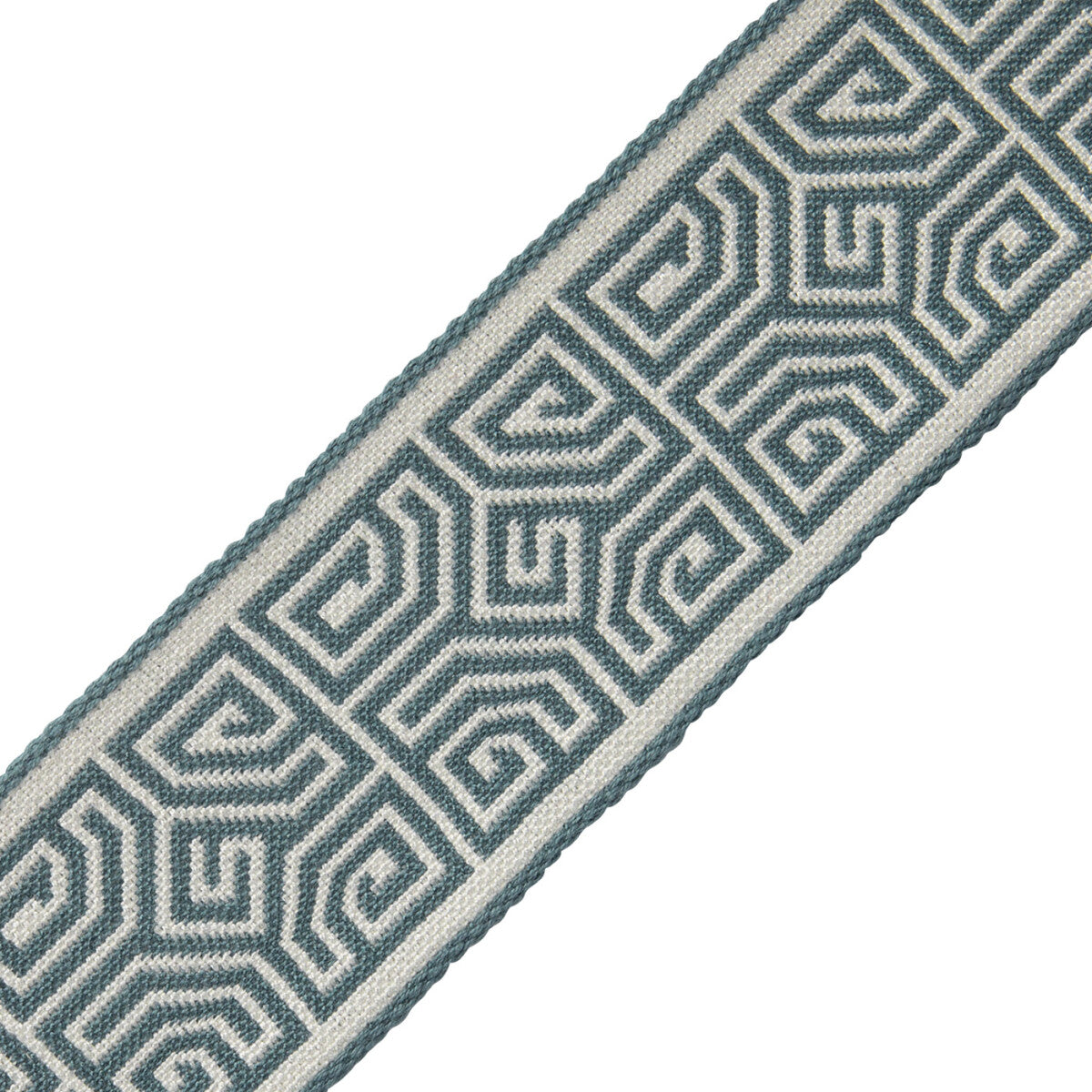 Aztec Border Trim by Samuel & Sons in Azul