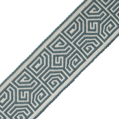Aztec Border Trim by Samuel & Sons in Azul