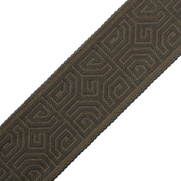 Aztec Border Trim by Samuel & Sons in Verde