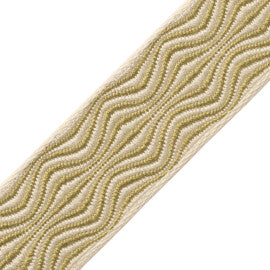 Xelha Border Trim by Samuel & Sons in Avocado