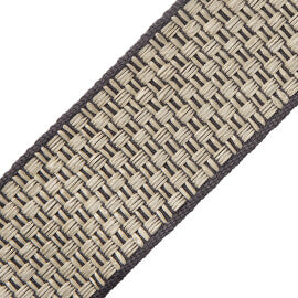 Tulum Border Trim by Samuel & Sons in Charcoal