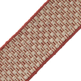 Tulum Border Trim by Samuel & Sons in Vermillion