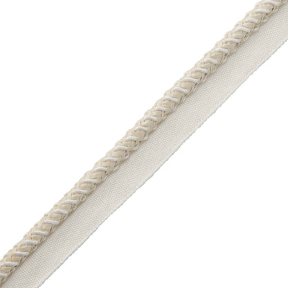 Inca Cord With Tape Trim by Samuel & Sons in Limestone