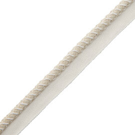 Inca Cord With Tape Trim by Samuel & Sons in Limestone