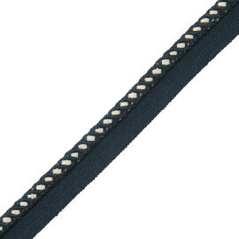 Inca Cord With Tape Trim by Samuel & Sons in Rainforest