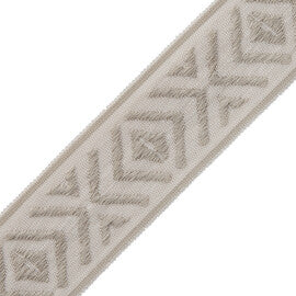 Mayan Border Trim by Samuel & Sons in Limestone