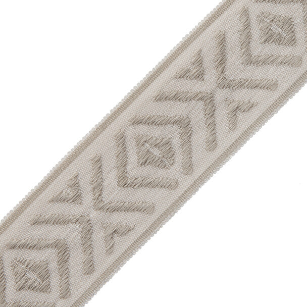 Mayan Border Trim by Samuel & Sons in Limestone