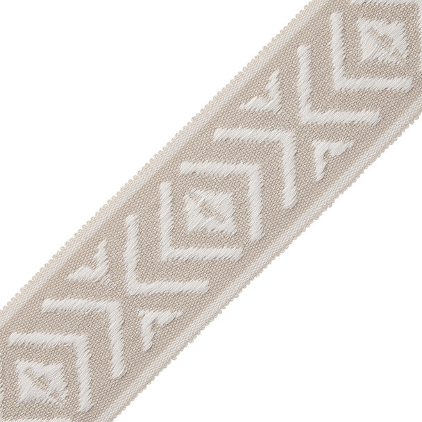 Mayan Border Trim by Samuel & Sons in Sandstone