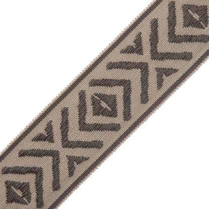 Mayan Border Trim by Samuel & Sons in Charcoal