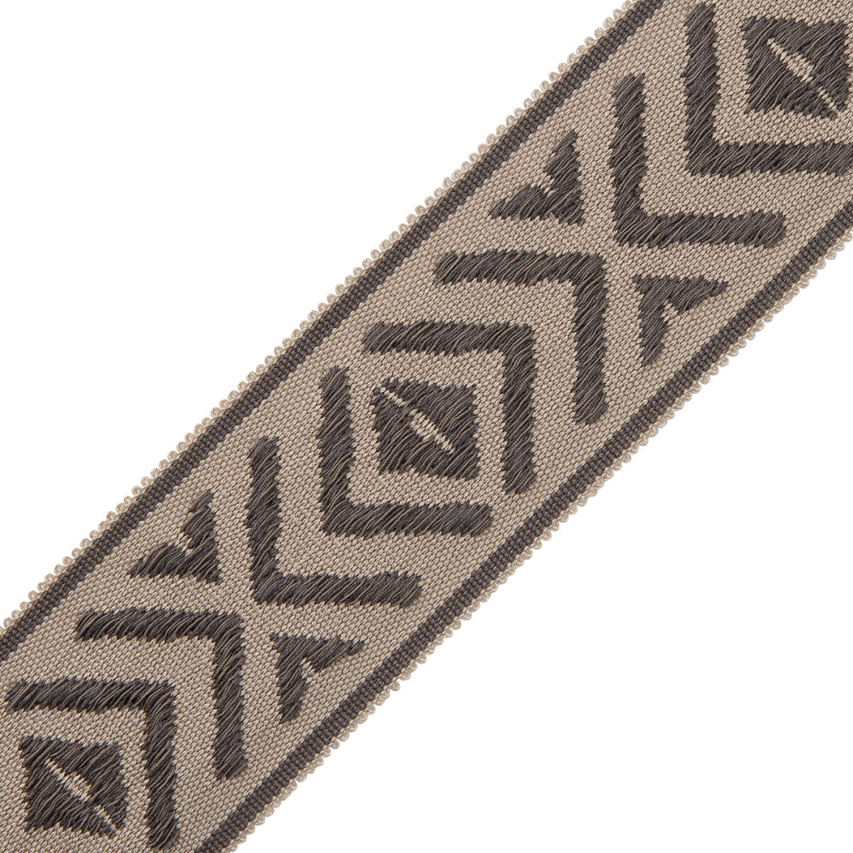 Mayan Border Trim by Samuel & Sons in Charcoal