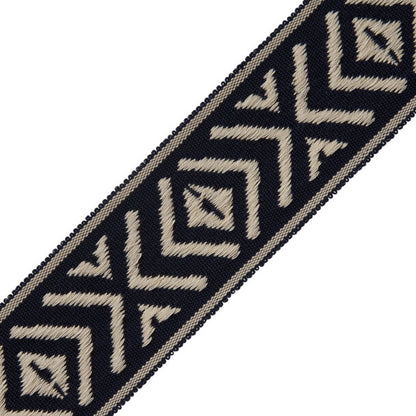 Mayan Border Trim by Samuel & Sons in Midnight