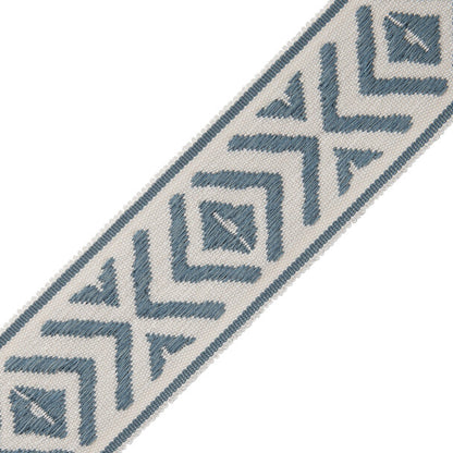 Mayan Border Trim by Samuel & Sons in Azul
