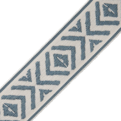 Mayan Border Trim by Samuel & Sons in Azul