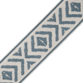 Mayan Border Trim by Samuel & Sons in Azul