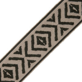 Mayan Border Trim by Samuel & Sons in Verde