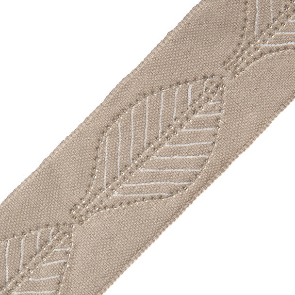 Marisol Border Trim by Samuel & Sons in Limestone