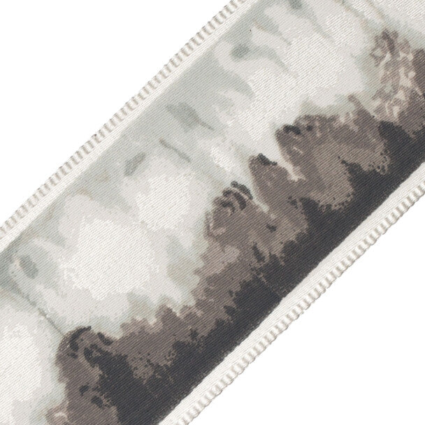 Skylar Border Trim by Samuel & Sons in Fog