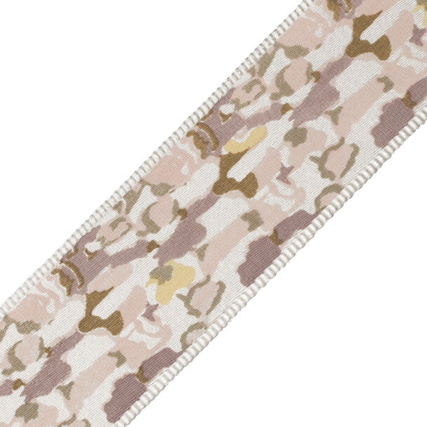 Celeste Border Trim by Samuel & Sons in Pink Opal