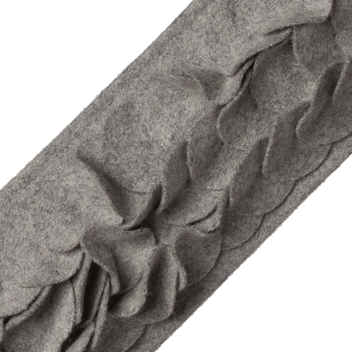 Talia Appliqué Border Trim by Samuel & Sons in Fog