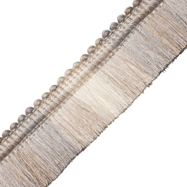 Carolina Ombré Brush Fringe Trim by Samuel & Sons in Sand