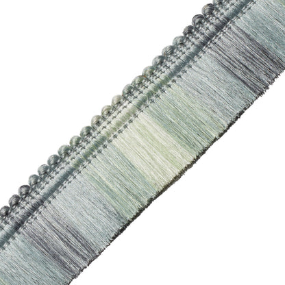 Carolina Ombré Brush Fringe Trim by Samuel & Sons in Robin's Egg