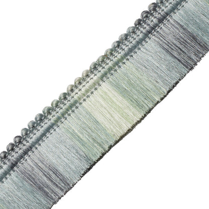 Carolina Ombré Brush Fringe Trim by Samuel & Sons in Robin's Egg