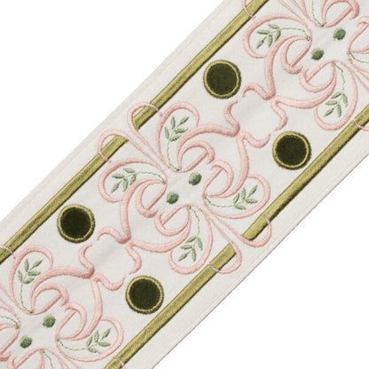 Chevallerie Botanical Border Trim by Samuel & Sons in Jardin