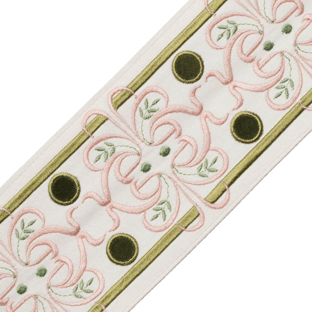Chevallerie Botanical Border Trim by Samuel & Sons in Jardin
