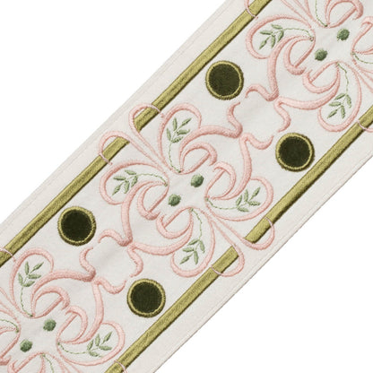 Chevallerie Botanical Border Trim by Samuel & Sons in Jardin